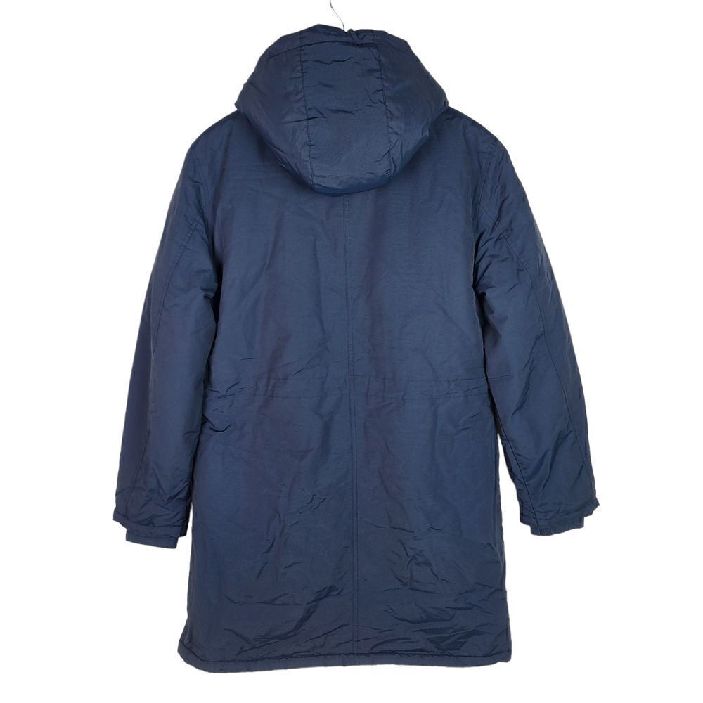 New Wesc Navy Blue Zip Winter Warm Full Unisex Parka Jacket Men M / L Women $265 - Picture 6 of 14